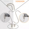 HONSHEN 20pcs 6 Inch Meat Hooks S-Hook 4mm Stainless Steel