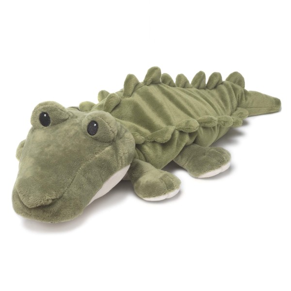 Alligator Warmies - Cozy Plush Heatable Lavender Scented Stuffed Animal Green