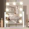 NUSVAN Vanity Mirror with Lights, Makeup Mirror with Lights,3 Color