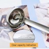 Markeny 4 Pieces Stainless Steel Soup Ladle Metal Handle Ladle