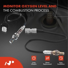 A-Premium O2 Oxygen Sensor Compatible with Toyota Sienna 2015-2016 3.5L, AWD, Downstream Front & Rear, 2-PC Set, Replace# 8946508030, 8946508070