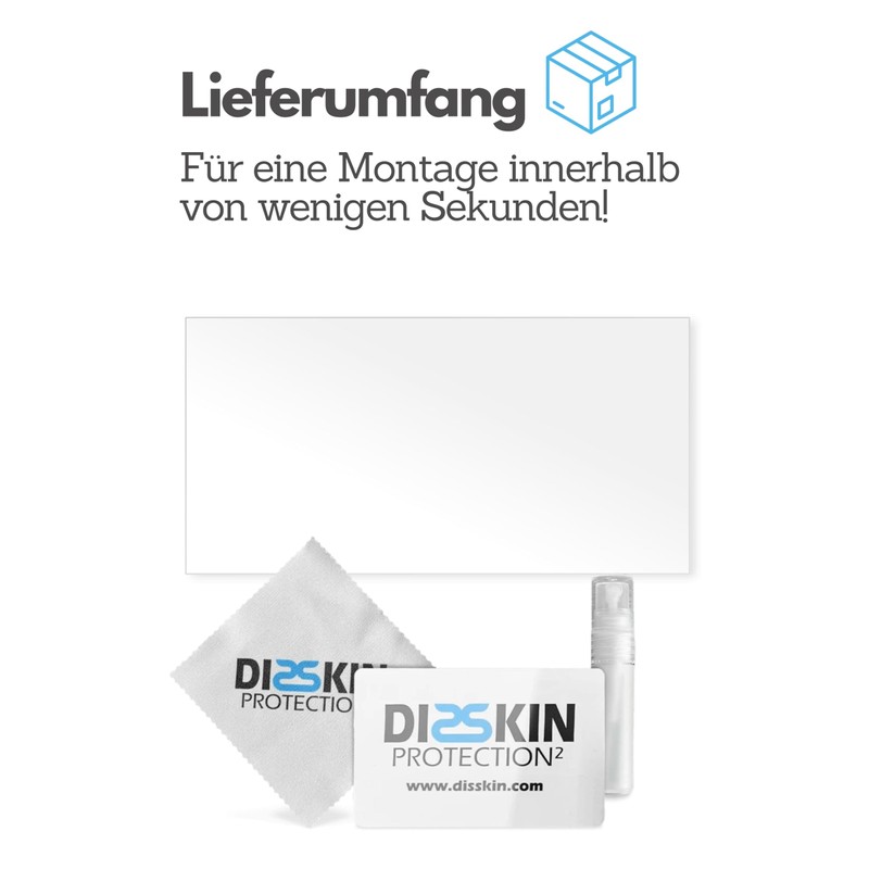 DISSKIN® Screen protector suitable for various Cupra/Seat models, self-healing thanks