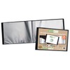 eco-eco A5 50% Recycled 20 Pocket Black Landscape Presentation Display