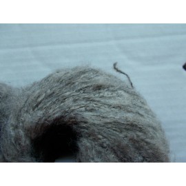 Ice Yarns Nevada Wool brushed yarn, brown shades, lot of 2 (170 yds ea)