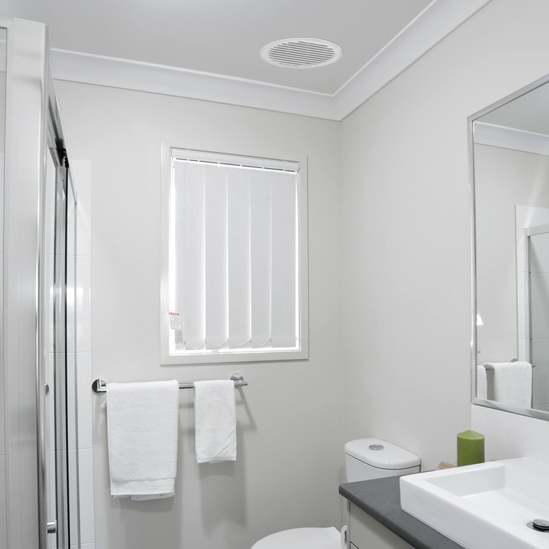 Amig - Round Aluminium Ventilation Grille with Mosquito Net |