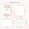 Kirsten McMillan Floral Wedding Invitations with Envelopes - A6 Designed