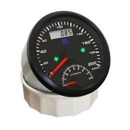 ELING 85mm 2in1 GPS Speedometer with Tachometer 0-200KM/H 8000RPM with Backlight for Car Motorcycle ATV UTV