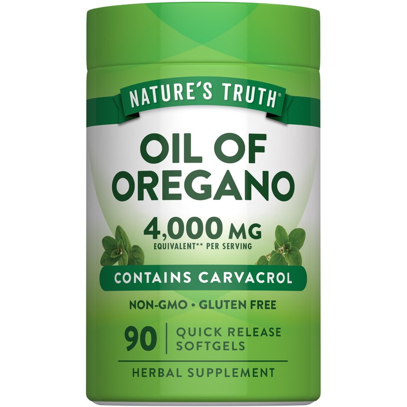 Natures Truth Suplemento de Aceite de Orégano - 3,000 mg