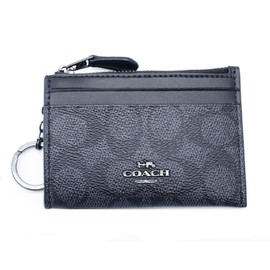 Coach CW870-QBMI5 Women's Coin Purse, Black