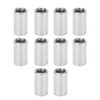 10Pcs Round Coupling Nut Stainless Steel Female Thread M10 Connector