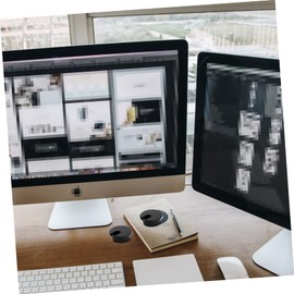 Housoutil 30pcs Desktop Cable Hole Cover Wiring Duct for Home Office Practical and Innovative Cord Organizer for Computer Desks Black