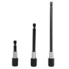 TIMESETL 3Pcs Drill Bit Extender, 1/4 Inch Hex Shank Quick