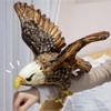 POPOTATO Realistic Eagle Plush - 11.8'' Eagle with Spread Wings
