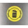 "Trash Can" Durable Laminated Vinyl Floor Sign- Sign by Graphical