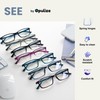 OPULIZE-See Pack de 3 anteojos de lectura con bloqueo de