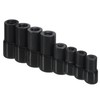 8 Pcs Thread Tap Socket Set 1/4" & 3/8" Drive