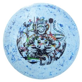 DOOMSDAY DISCS Depth Charge | Disc Golf Putt-and-Approach in Floppy Plastic | Fun for Short Straight Throws (Blue)