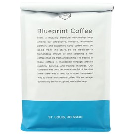 Blueprint Coffee Decaf Huila Single Origin Colombia Whole Bean Coffee, 10 oz