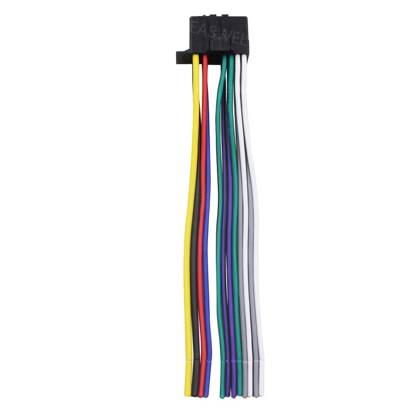 EASWEL Wire Harness for Pioneer DEH-S31BT, DEHS4000BT, DEH-S4000BT (Flat Ribbon,