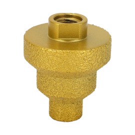 Diamond Brazed Step Drill Bit 20mm 35mm 50mm Multi Layer Tapered Reamer for Tile Marble Concrete with Efficient Cutting, Incisive Chamfering, for Ceramic, Marble, M14 Shank