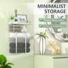 Towel Racks for Bathroom, Bathroom Shelf Over Toilet,Floating Shelves with