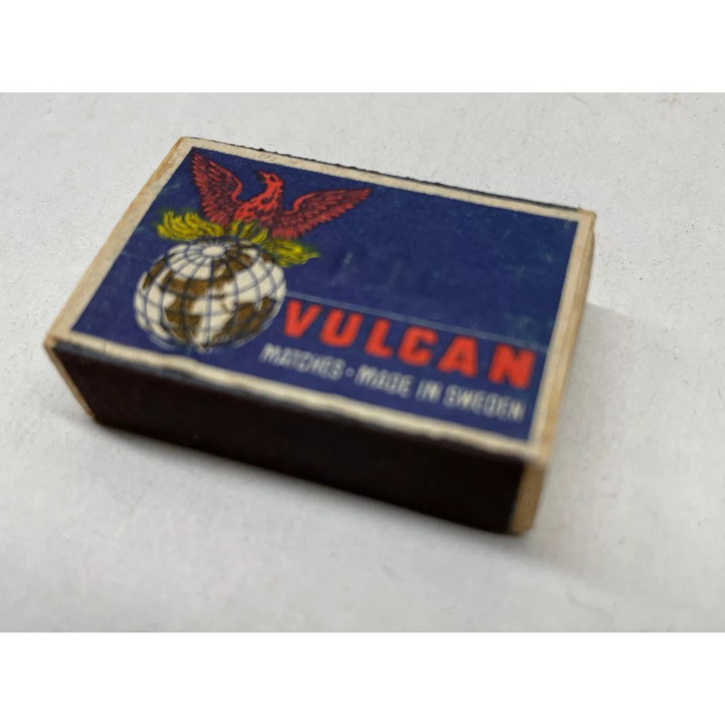 Vintage FULL Box Of Vulcan Matches, Made In Sweden