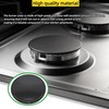 4-Piece set of gas stove burner cover, Suitable for gas