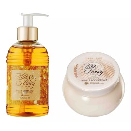 Oriflame Crema Corporal + Jabón Líquido, Milk & Honey Oriflame Oferta