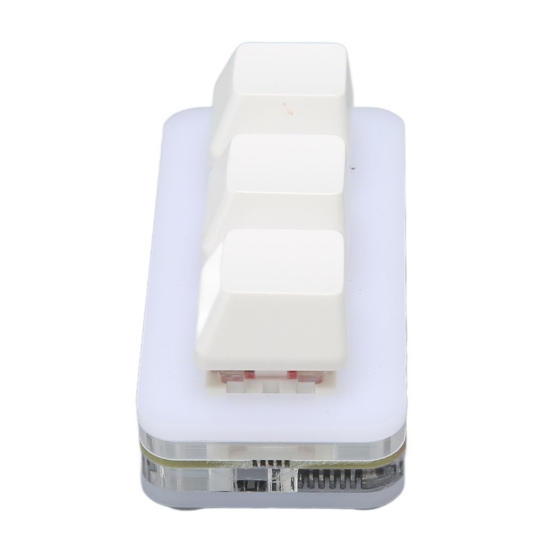 USB 3 Key Mini Keypad RGB LED Backlight Supports Hot