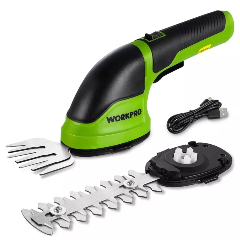 WORKPRO Cordless Grass Shear & Shrubbery Trimmer 2 in 1