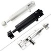 2 Pack 3 Inch Barrel Bolt Lock, Heavy Duty Slide