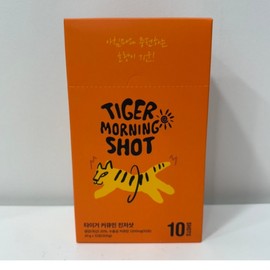 Tiger Morning Curcumin Ginger Shot Lemon Turmeric Stick / 타이거모닝 커큐민 진저샷 레몬 강황 스틱