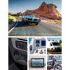 URWOOW Small USB 3.0 Male to Female AUX Flush Panel