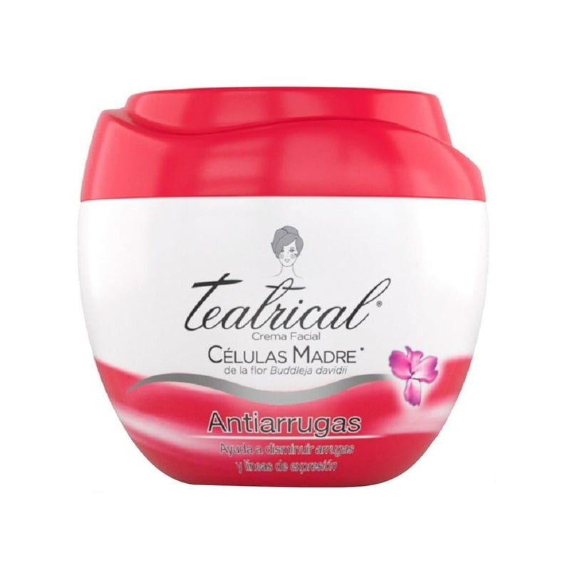 Crema facial Teatrical células madre aclaradora con filtro UV 400