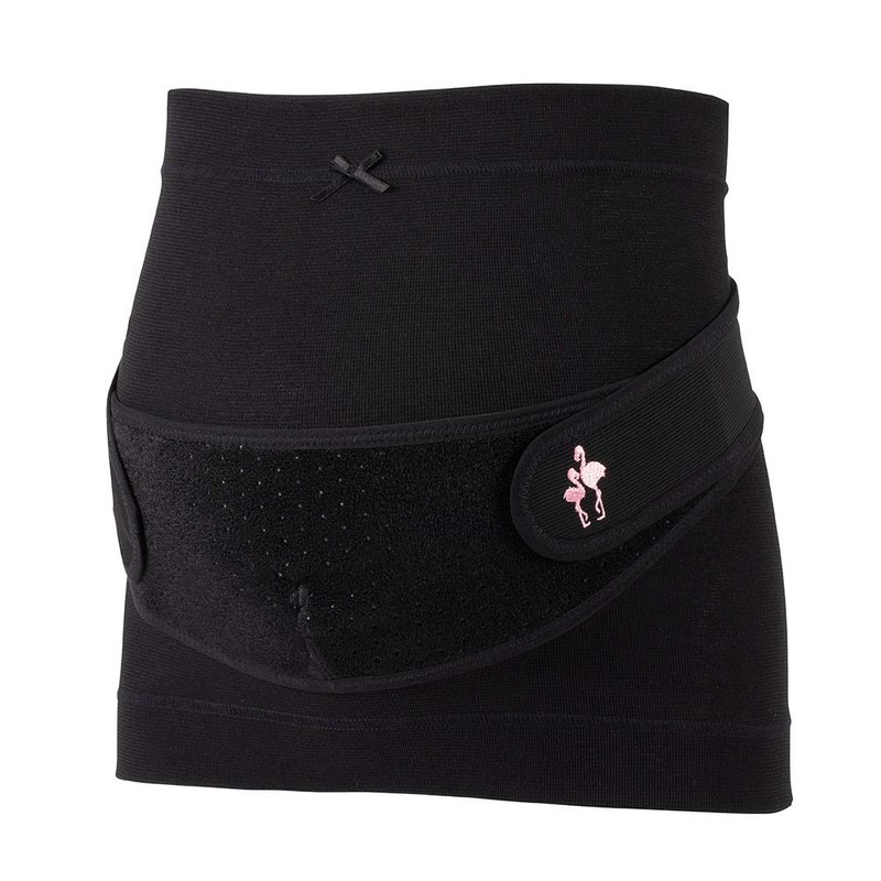 Pigeon R First Time Mama Pregnancy Belt Set, ML, Black,