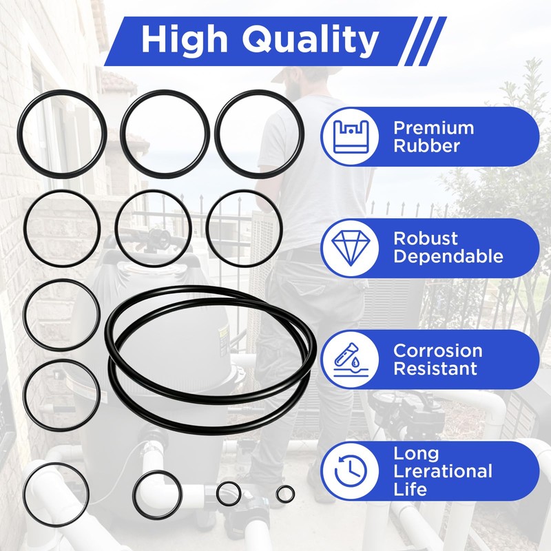 R0357800 R0358000 O-Ring Kit for Jandy Zodiac Filter, 1 Set