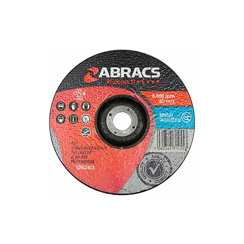 ABRACS PH17860DM Phoenix II 178 mm x 6 mm x