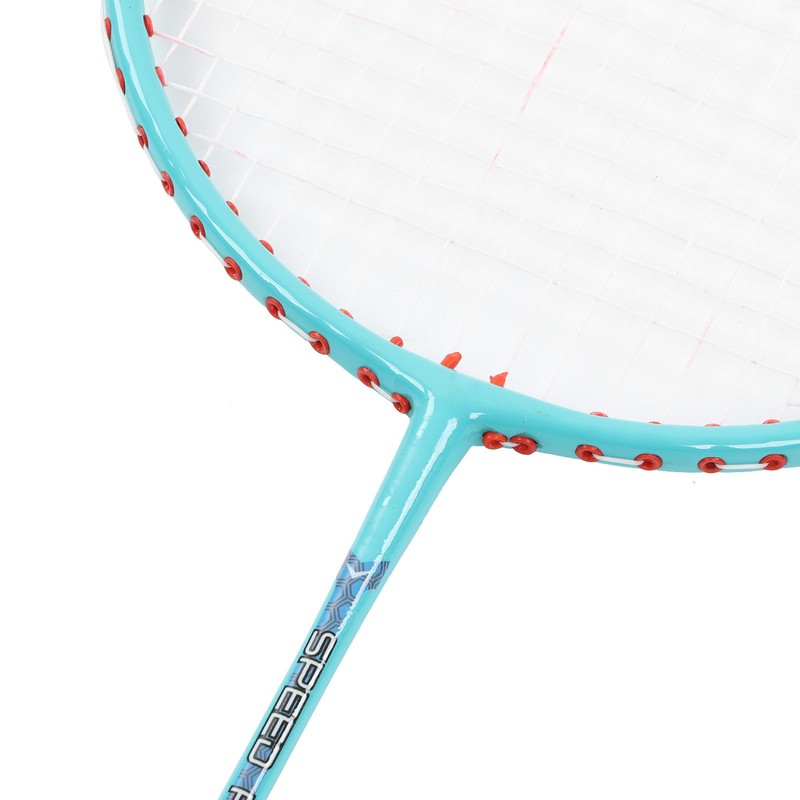 2 PCS X3 Badminton Rackets Iron Alloy Integrated Double Badminton