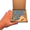 SKIR'CO (Pack of 100) 4.5 x 20mm Galvanised Steel Wood