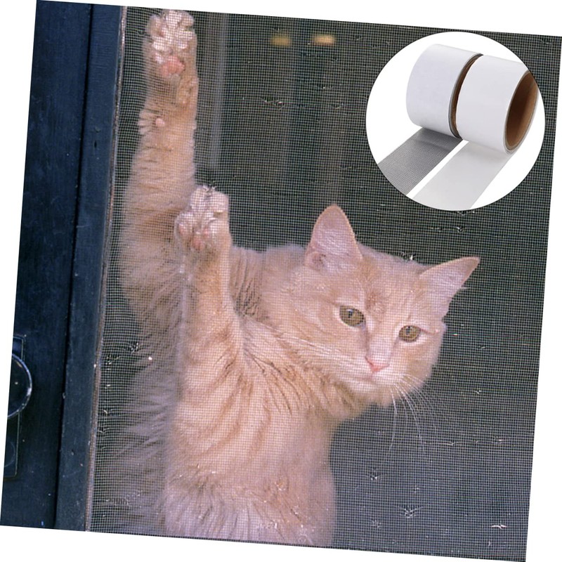 VILLFUL Tear-Resistant Screen Tape Window Mesh Tapes for Window Screens