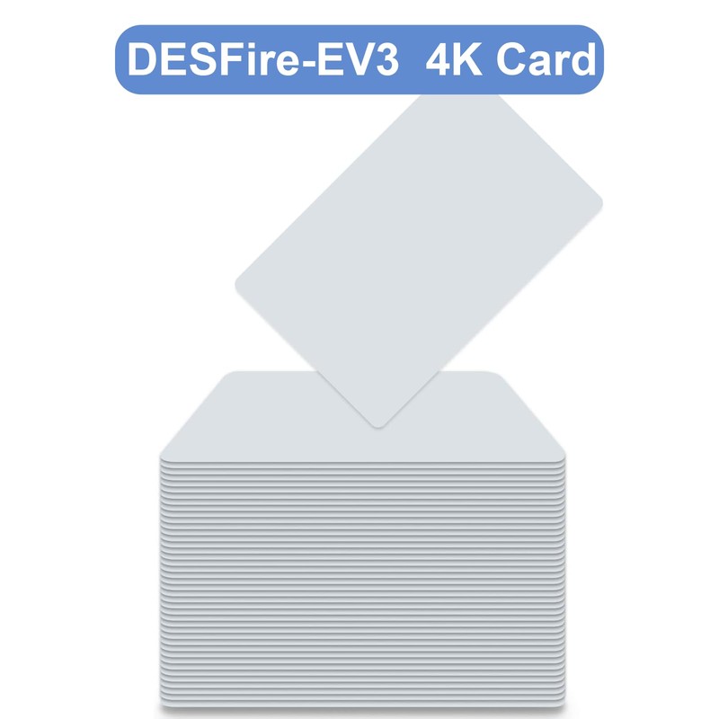 SZLEJUN DESFire EV3 4K NFC Smart Card (Pack of 5)