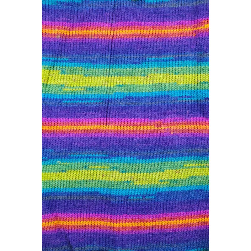 Wollbiene Batik Fine 100 g Wool with Colour Gradient, Multicoloured