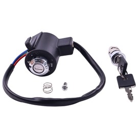 DUDSN Ignition Switch Tail Box Lock with Keys Set 71441-94 48154-05A Compatible with Harley Davidson XR1200 XL1200 XL883 Sportster 883 Sport Glide Super Glide