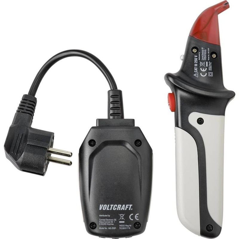 VOLTCRAFT ms-20sf Fuses Safety Localisation Device Detector 230 V/CAT II