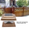 Solar Powered Garden Security Lamp Outdoor Waterproof Home Garden Post