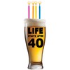 Bombo Life Starts After 40 Birthday Party Cup