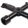 UTILITY KEY, 4-WAY, METAL D02368 By DURATOOL