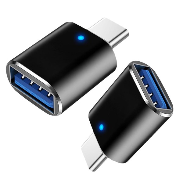 USB C to USB Adapter 2 Pack,USB C to USB