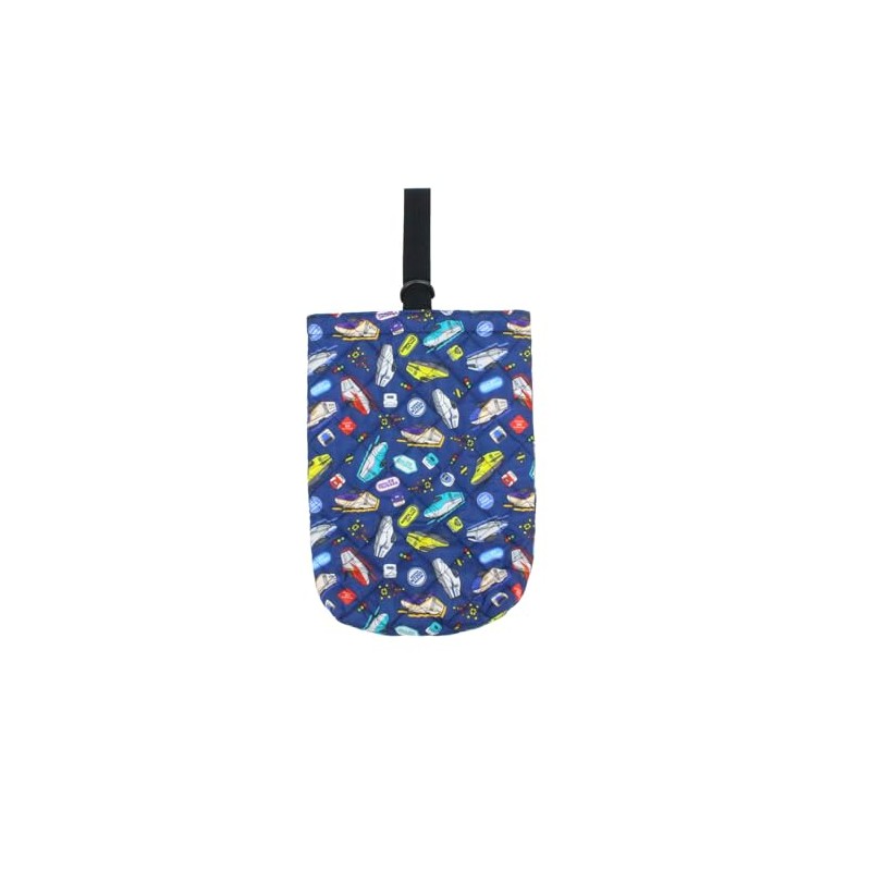 Takami Create Quilted Shoe Case, Super Express, Navy [138726] School,