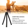Phone Tripod Flexible,Octopus Flexible Robust Gorilla Tripod,Mini 1/4 Inch Screw